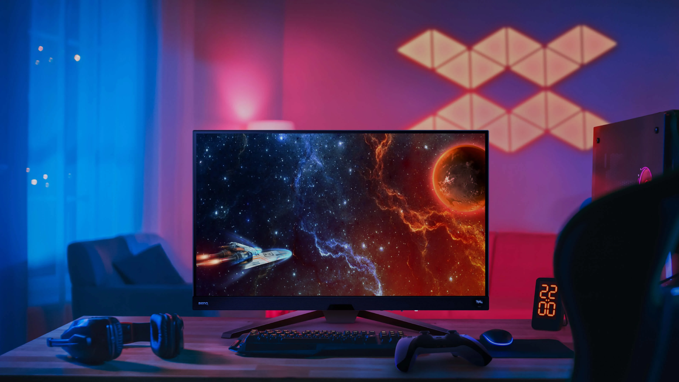 BenQ Mobiuz EX3210U Gaming Monitor - Unleashing the Power of 4K at 144Hz