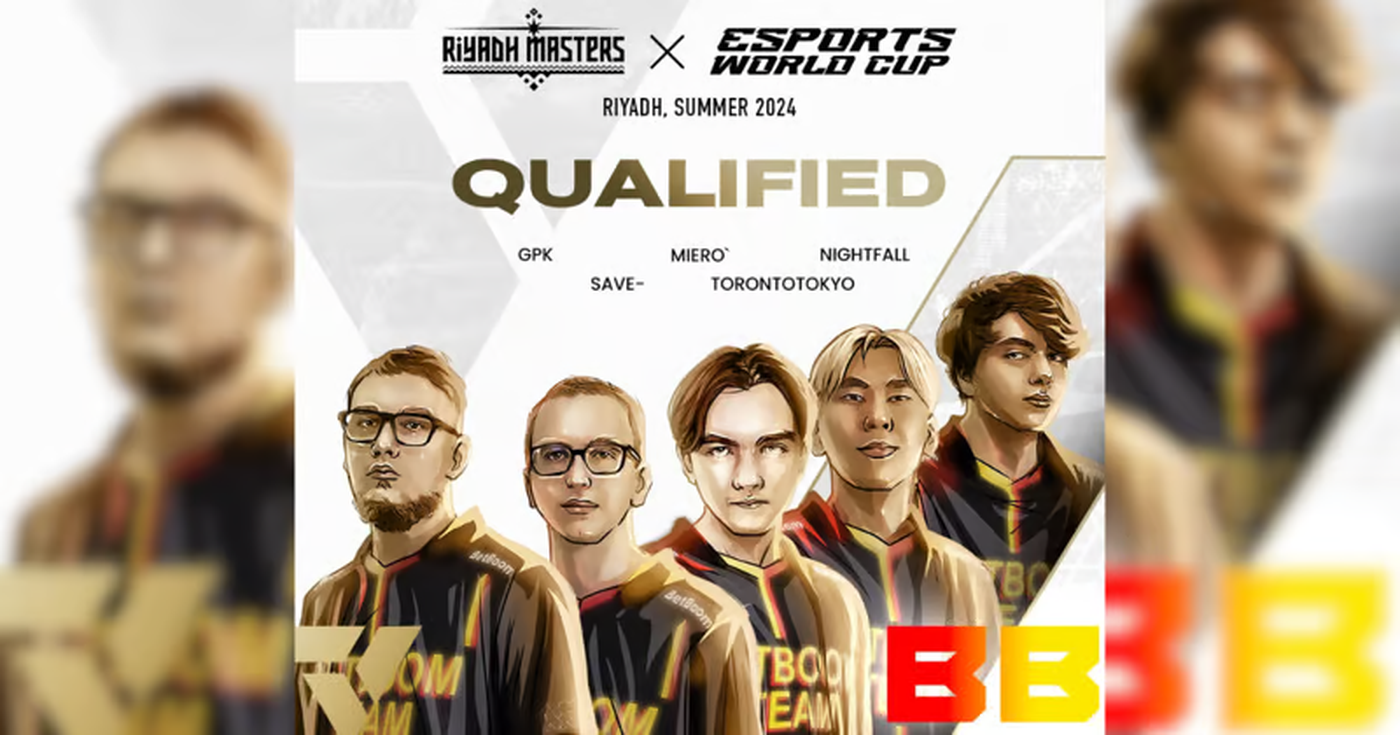 BetBoom Team Secures First Qualification Spot for Riyadh Masters 2024