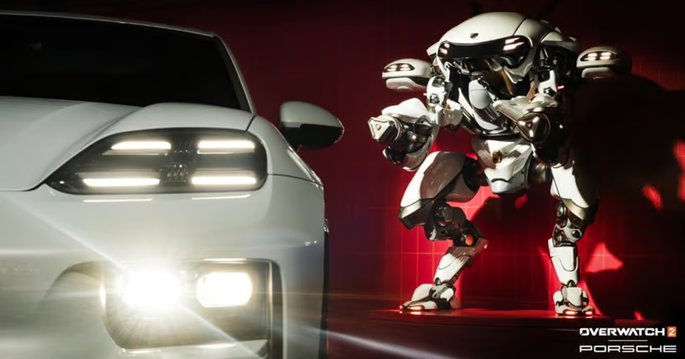 Overwatch 2 and Porsche Collaborate to Build Real-Life D.Va Mech