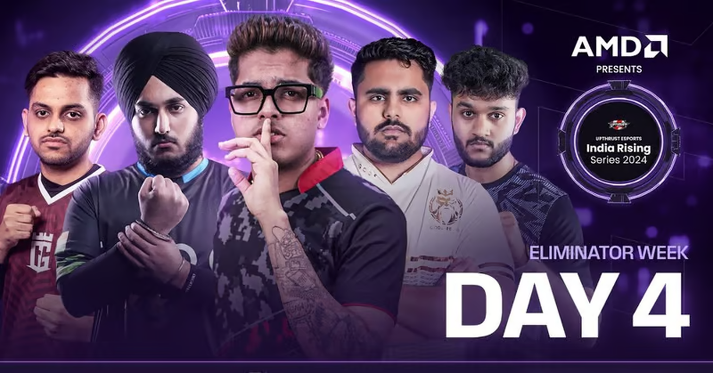 BGMI India Rising Series 2024 Eliminator Week Day 4: Overall Standings, Match Summary