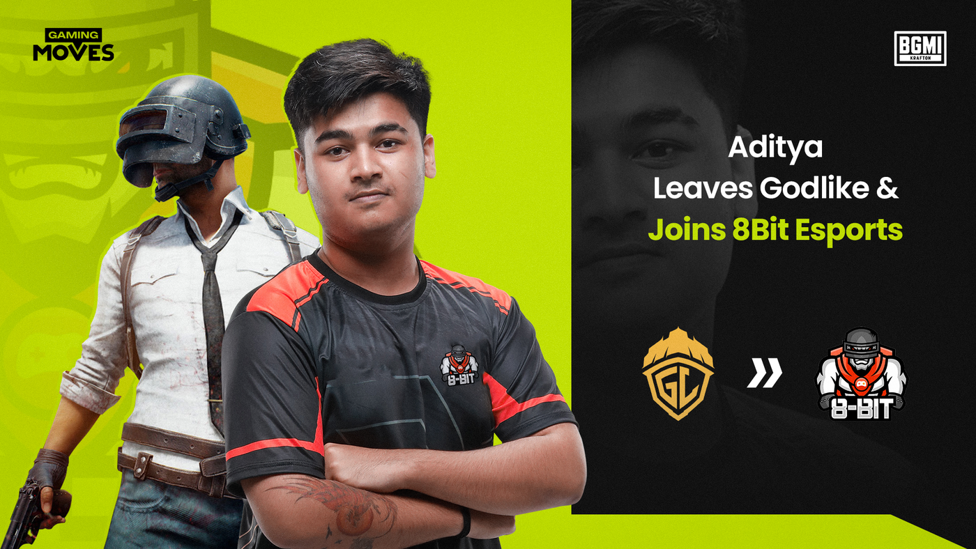 Aditya Leaves Godlike and Joins 8Bit Esports