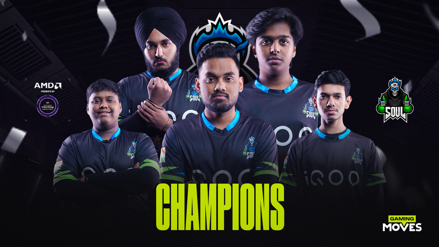 Team iQOO Soul Wins The Upthrust Esports India Rising 2024