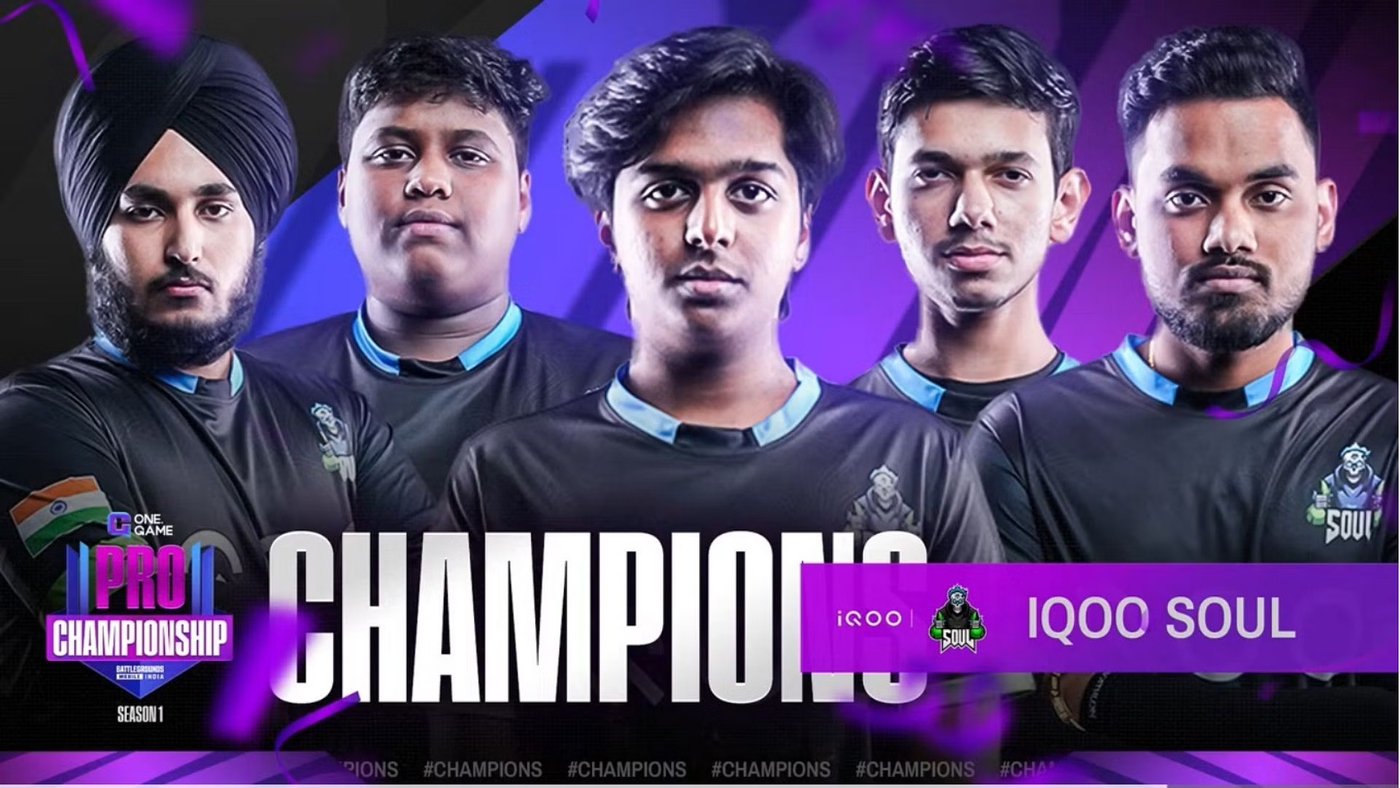 Team Soul Triumphs in BGMI Pro Championship Season 1