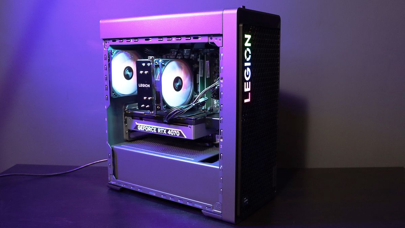 Get the Lenovo Legion Tower 5 RTX 4070 SUPER for $1340