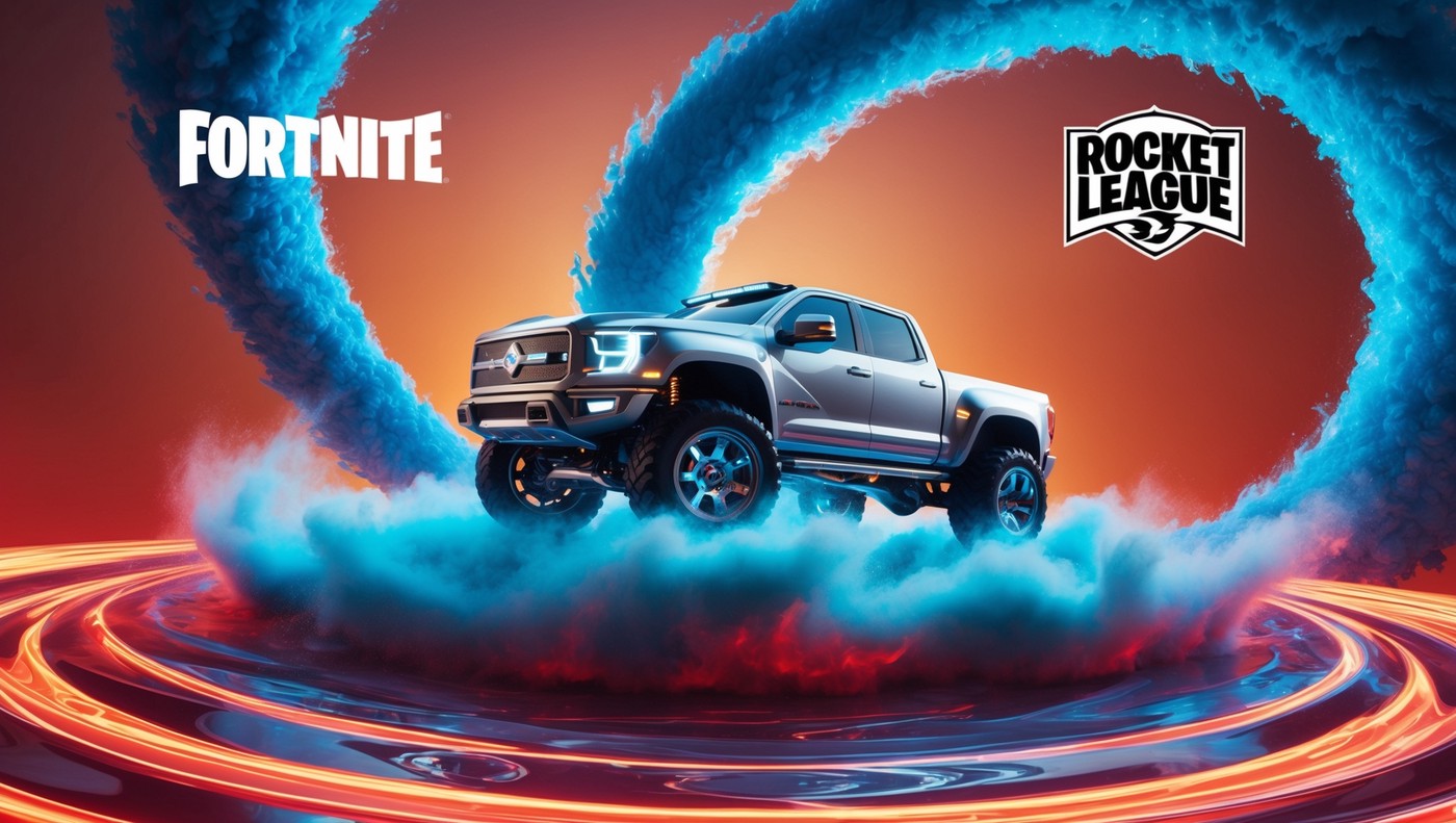 Cybertruck Debuts in Fortnite & Rocket League