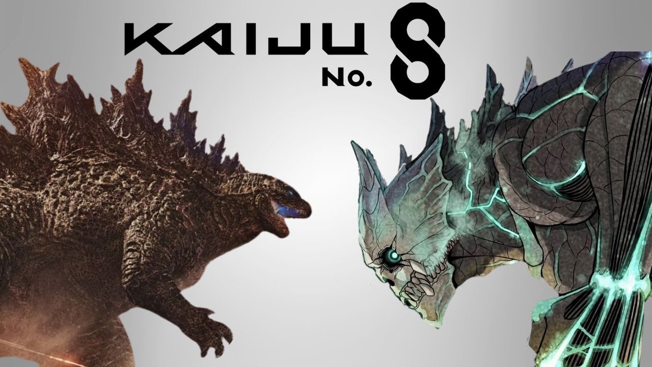 When Titans Collide: Godzilla and Kaiju No. 8 Meet in a Legendary Anime Crossover Art