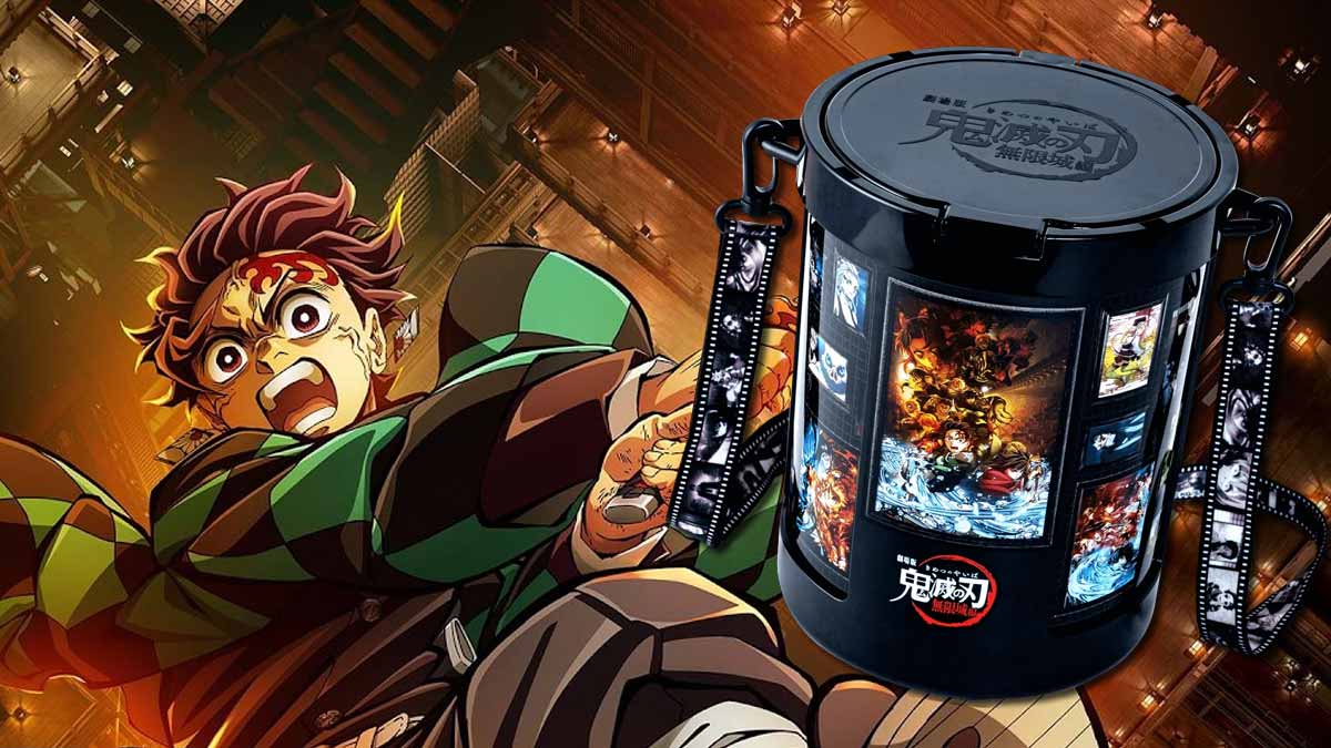 Demon Slayer Infinity Castle Unveils Exclusive Popcorn Bucket Before Premiere
