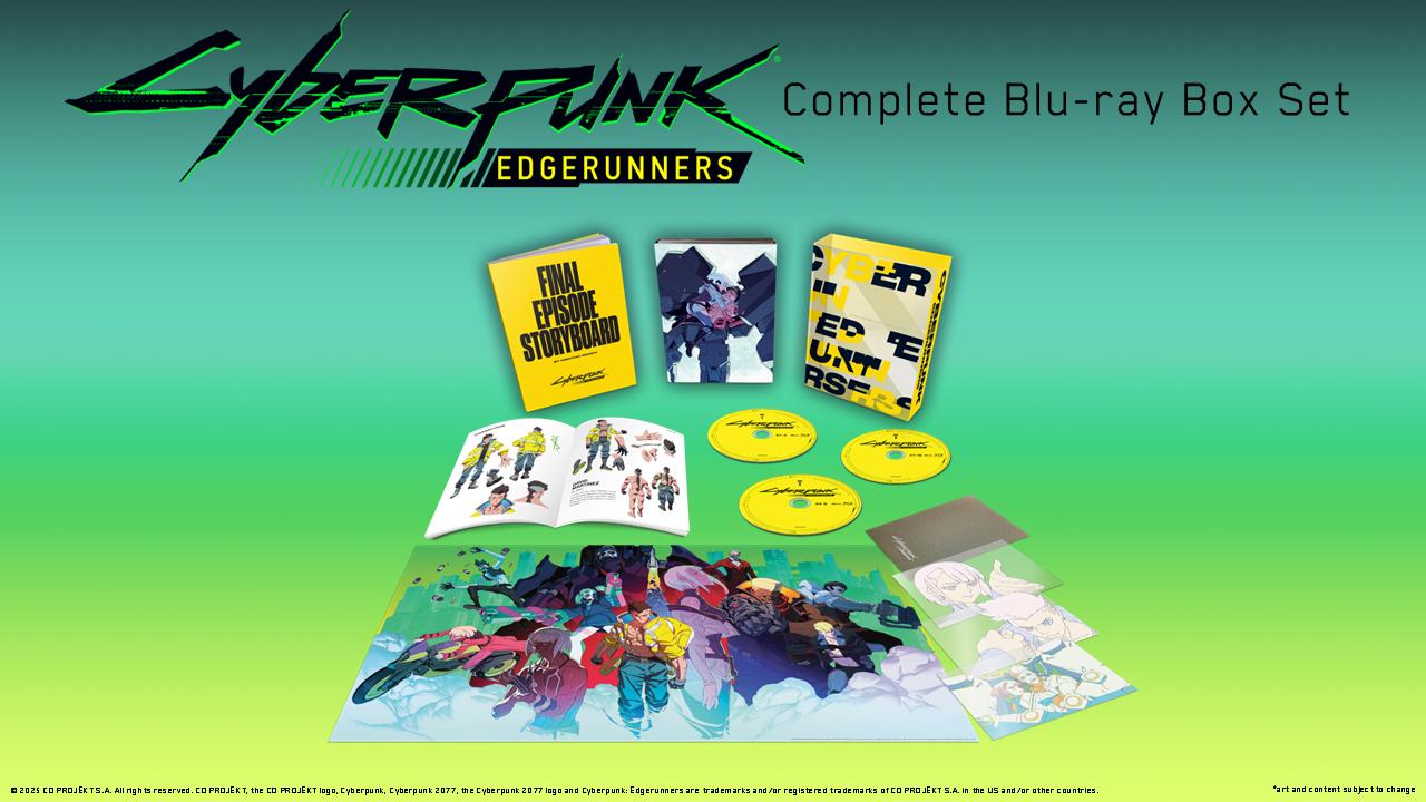 Cyberpunk Edgerunners Blu-ray Arrives in North America With Exclusive Bonuses Through Crunchyroll Store