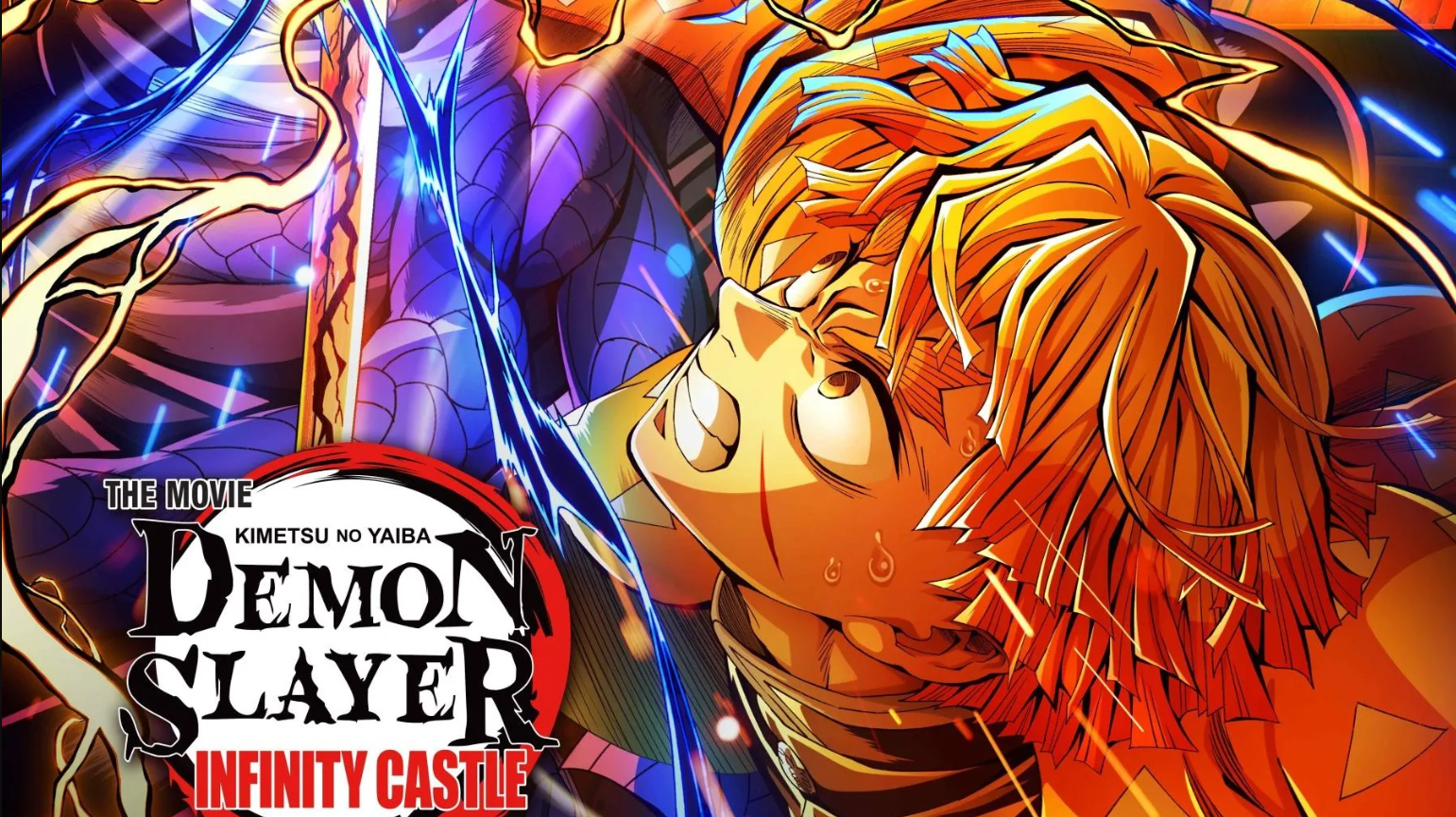 Demon Slayer Infinity Castle Unveils New Zenitsu vs Kaigaku Key Visual and Teaser Video