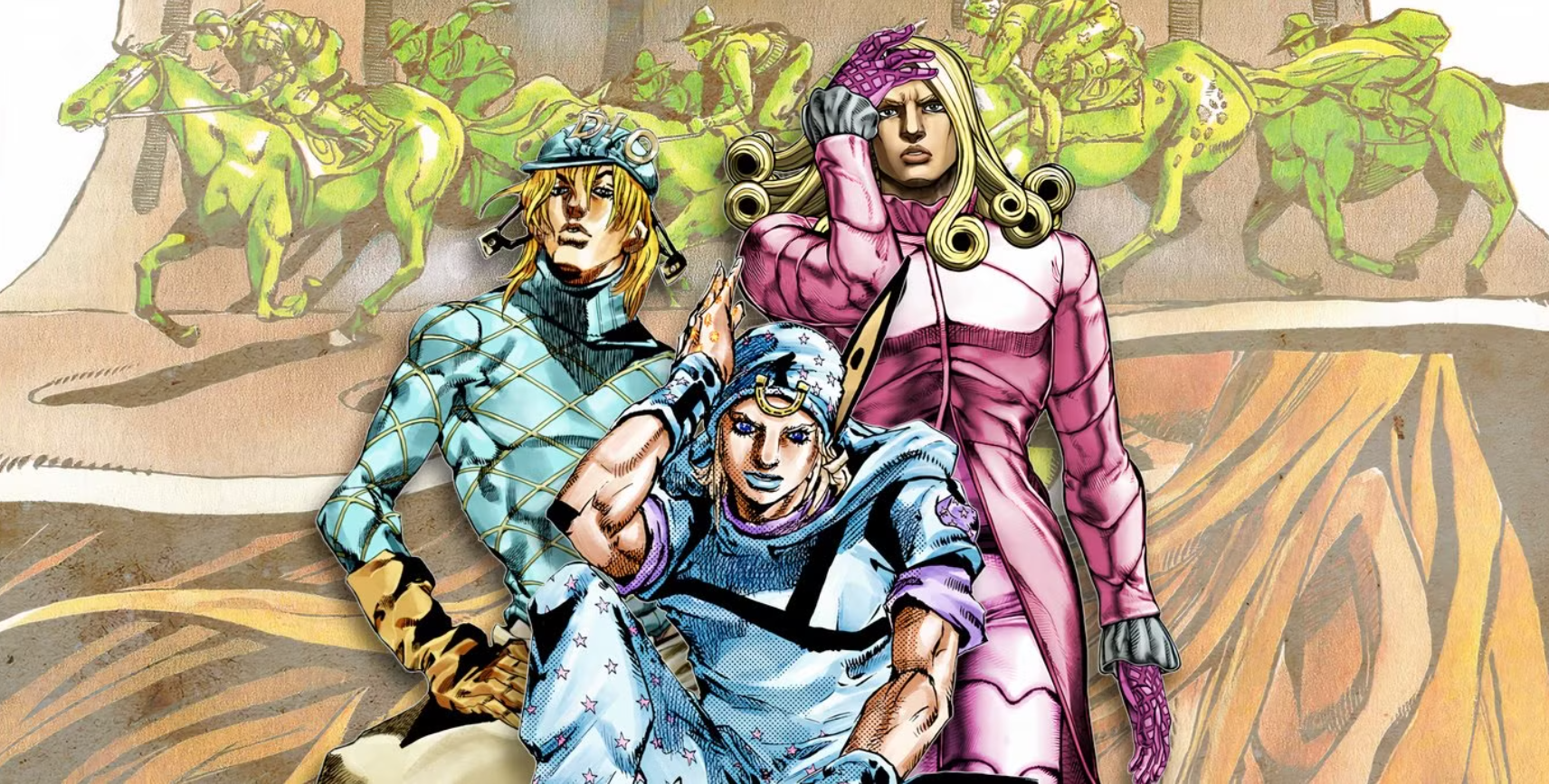Netflix to Stream JoJo’s Bizarre Adventure Part 7 Steel Ball Run Worldwide